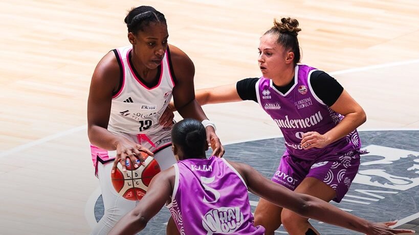 Un match féminin de NBA